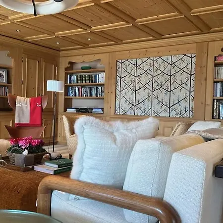 Luxurious Alpine Flat With Amenities Gstaad